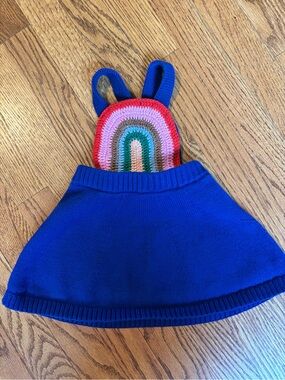 Hanna Andersson 12-18m 🌈 sweater knit dress